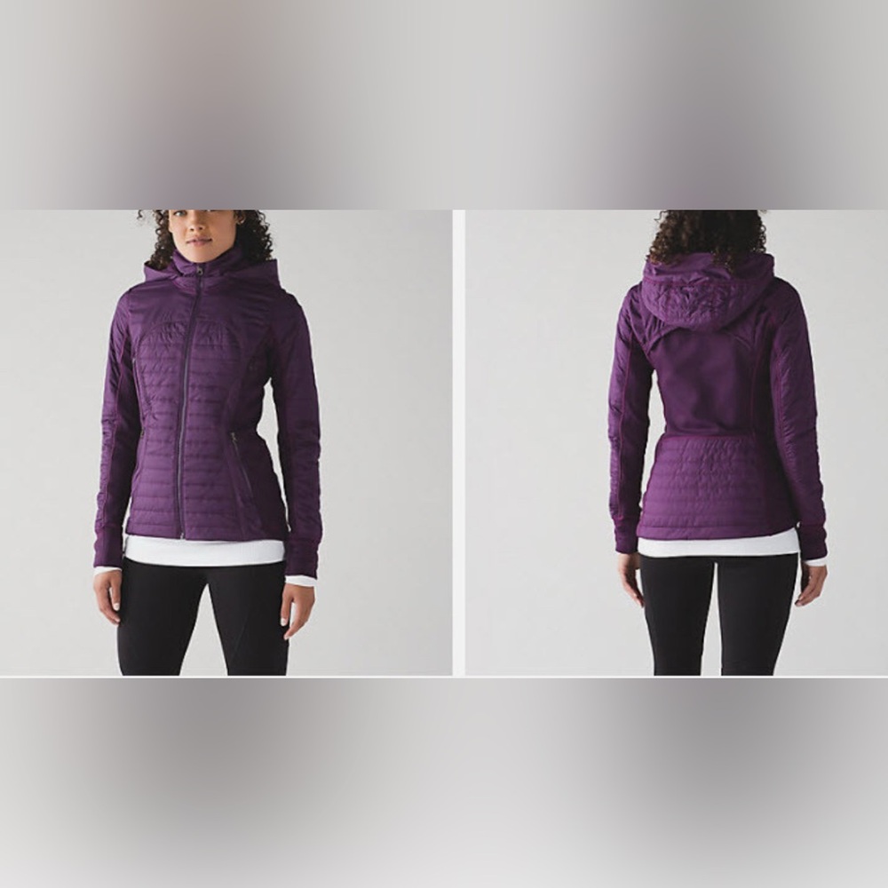 Lululemon First Mile Jacket Darkest Magenta